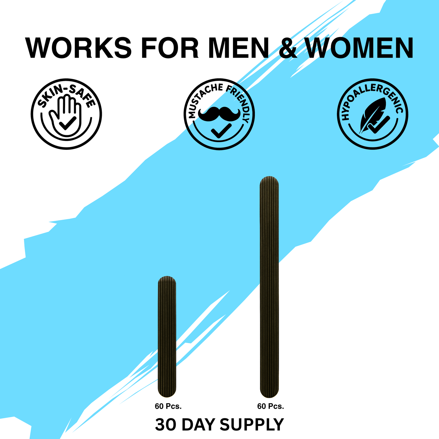 Zygo Strips – Face Tape | Jawline Tape | Mewing Tape | Mouth Tape Alternative for Nose Breathing & Facial Posture