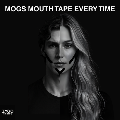 Zygo Strips – Face Tape | Jawline Tape | Mewing Tape | Mouth Tape Alternative for Nose Breathing & Facial Posture